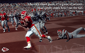 Yards Ran Wallpaper | Priest Holmes Media | Priest Holmes Wallpapers